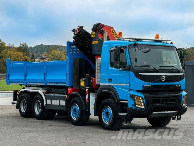 Volvo FMX 420 Kipper 5,40m *PK 34002/FUNK *8x4 クレーントラック、ユニック車