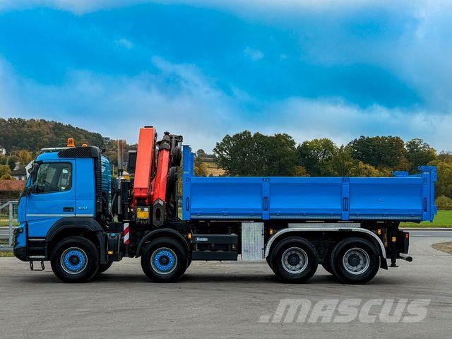 Volvo FMX 420 Kipper 5,40m *PK 34002/FUNK *8x4 クレーントラック、ユニック車