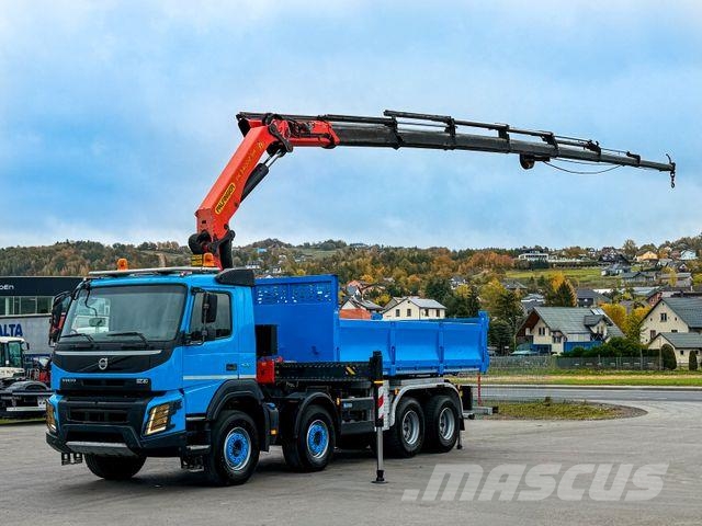 Volvo FMX 420 Kipper 5,40m *PK 34002/FUNK *8x4 クレーントラック、ユニック車