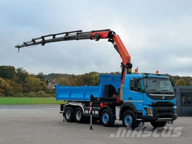 Volvo FMX 420 Kipper 5,40m *PK 34002/FUNK *8x4 クレーントラック、ユニック車