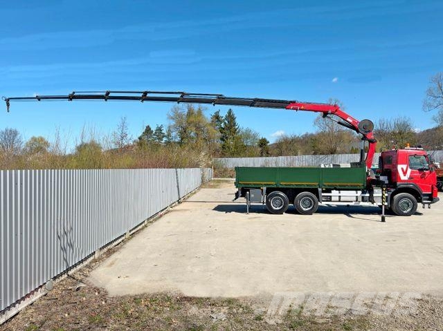 Volvo FMX 420 PRITSCHE 5,80m *HMF 2420 K8+FUNK/6x6 Camiones grúa