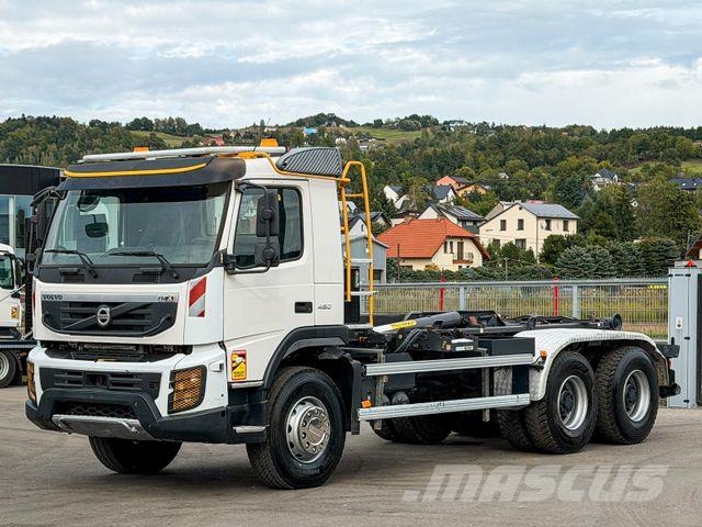 Volvo FMX 450 * Abrollkipper 5,30 m * 6x4 Top Zustand! Camion con gancio di sollevamento