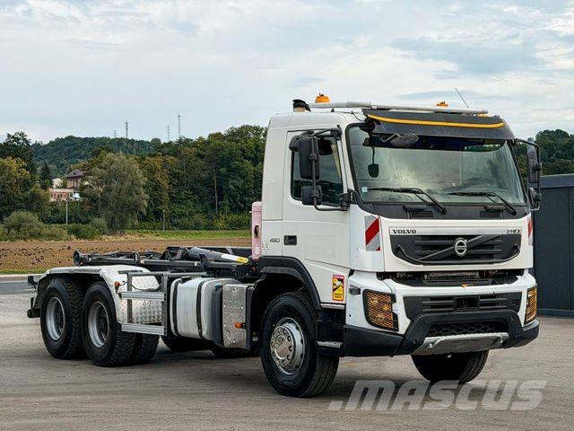 Volvo FMX 450 * Abrollkipper 5,30 m * 6x4 Top Zustand! Camion con gancio di sollevamento