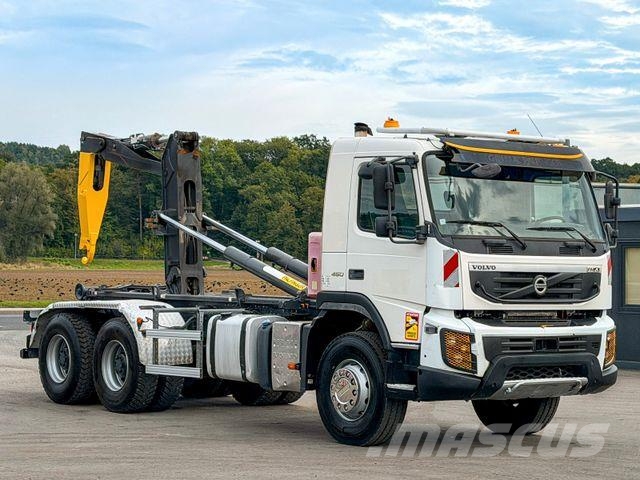 Volvo FMX 450 * Abrollkipper 5,30 m * 6x4 Top Zustand! Camion con gancio di sollevamento