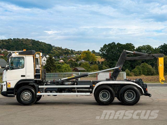 Volvo FMX 450 * Abrollkipper 5,30 m * 6x4 Top Zustand! Camion con gancio di sollevamento