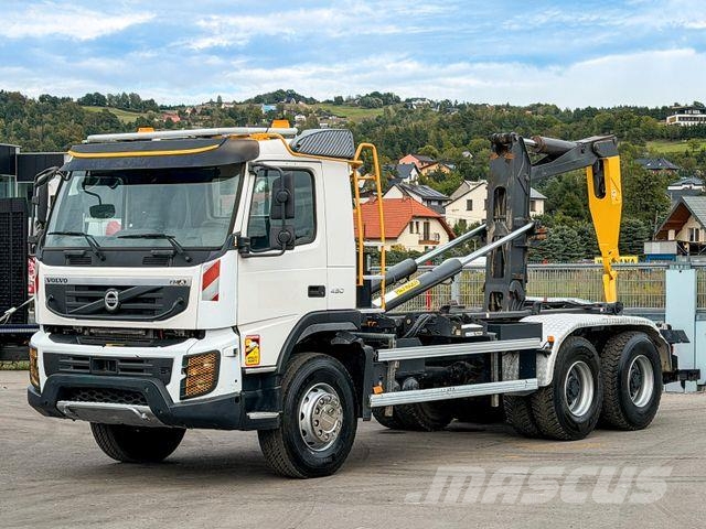Volvo FMX 450 * Abrollkipper 5,30 m * 6x4 Top Zustand! Camion con gancio di sollevamento