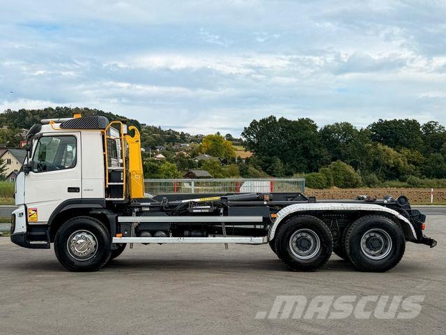 Volvo FMX 450 * Abrollkipper 5,30 m * 6x4 Top Zustand! Camion con gancio di sollevamento