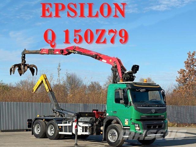 Volvo FMX 460 * Abrollkipper + EPSILON 150Z79 * 6x4 Hakowce