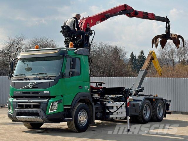 Volvo FMX 460 * Abrollkipper +PK EPSILON Q150279 * 6x4 Treileri ar āķi