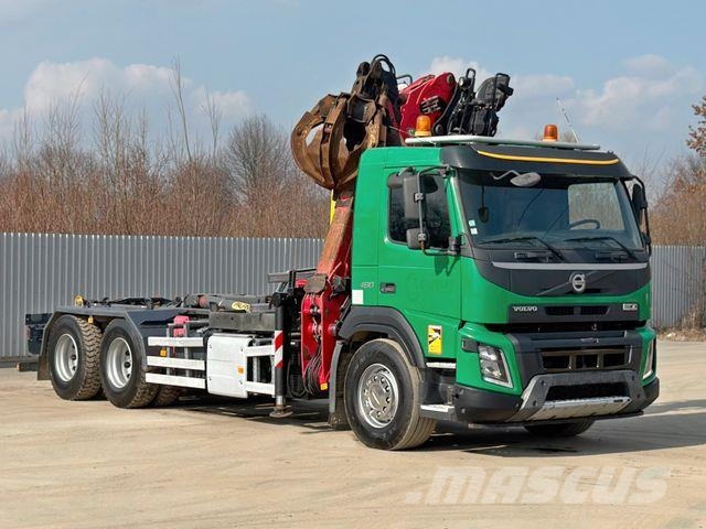 Volvo FMX 460 * Abrollkipper +PK EPSILON Q150279 * 6x4 Treileri ar āķi
