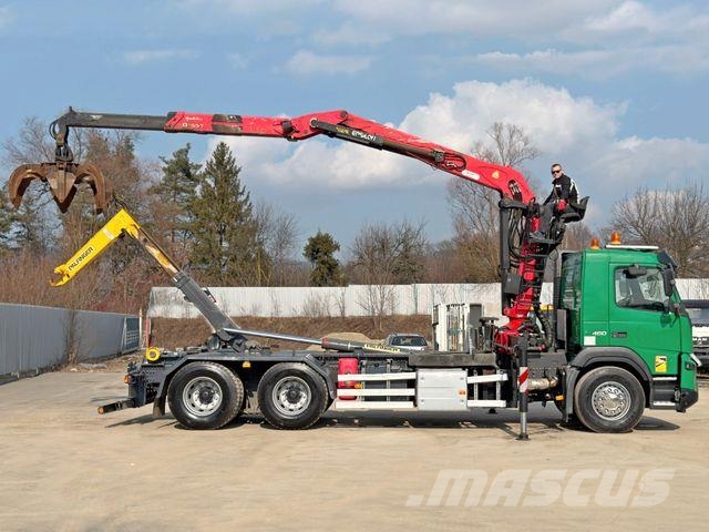 Volvo FMX 460 * Abrollkipper +PK EPSILON Q150279 * 6x4 Treileri ar āķi