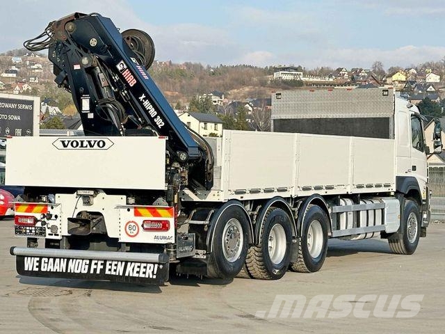 Volvo FMX 460 HIAB X - HIPRO 302 EP - 5 + FUNK/ 8x4 Darus teherautók