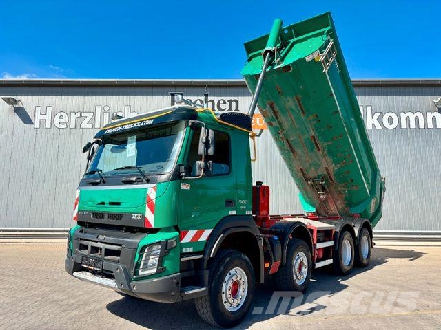Volvo FMX 500 8x4/Carnehl 17,7m³ | I-Shift*Navi*ALU Savivarčių priekabų vilkikai
