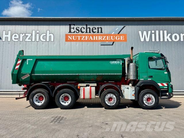 Volvo FMX 500 8x4/Carnehl 17,7m³ | I-Shift*Navi*ALU Savivarčių priekabų vilkikai
