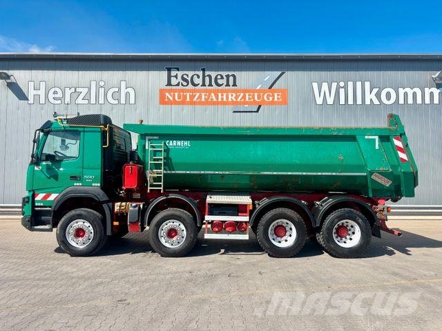 Volvo FMX 500 8x4/Carnehl 17,7m³ | I-Shift*Navi*ALU Savivarčių priekabų vilkikai
