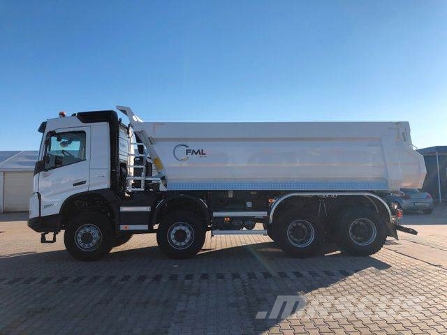 Volvo FMX 500 GSR 8x6 FML KIPPER Pašizgāzējs