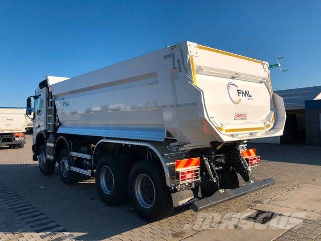 Volvo FMX 500 GSR 8x6 FML KIPPER Pašizgāzējs