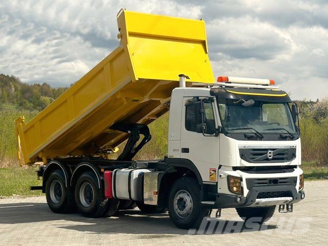 Volvo FMX 500 Kipper 5,10m + BORDMATIC * 6x4 * TOP Sora- ja kippiautot