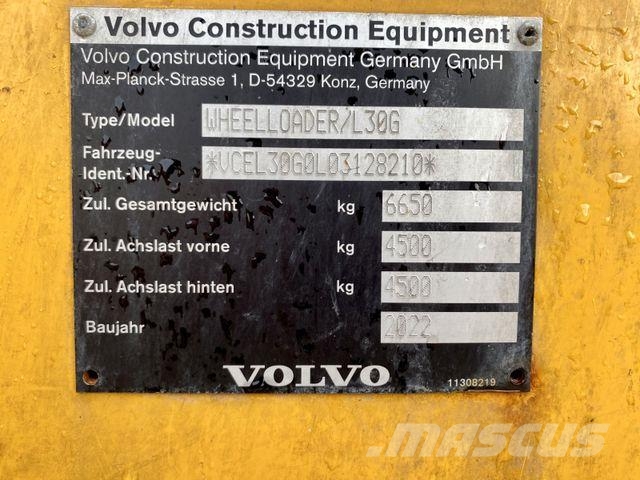 Volvo L30 G | Radlader*CareTack*Belamax*Klima*!TOP! 轮式装载机
