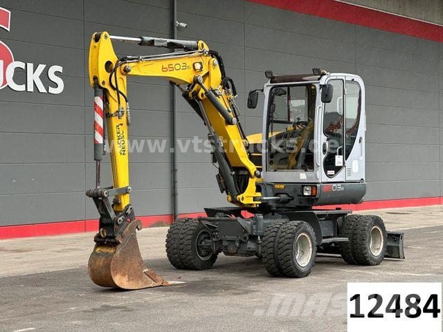 Wacker 6503-2 4x4 Mobilbagger / Löffel/60PS/2015 Gumikerekes kotrók