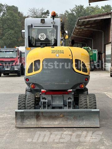 Wacker 6503-2 4x4 Mobilbagger / Löffel/60PS/2015 Gumikerekes kotrók