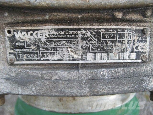 Wacker BS 50-4 vibratory rammer 平板夯