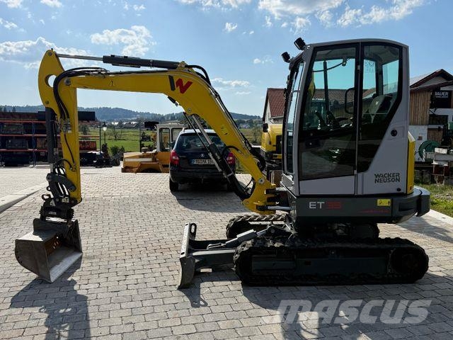 Wacker ET35 mit Powertilt und VDS Mini excavadoras < 7t