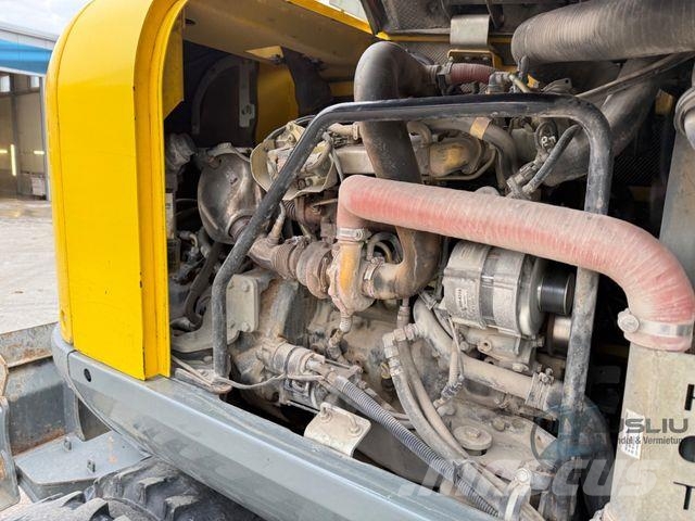 Wacker EW100 Powertilt 3X Löffeln Hammerleitung Mobilbagger