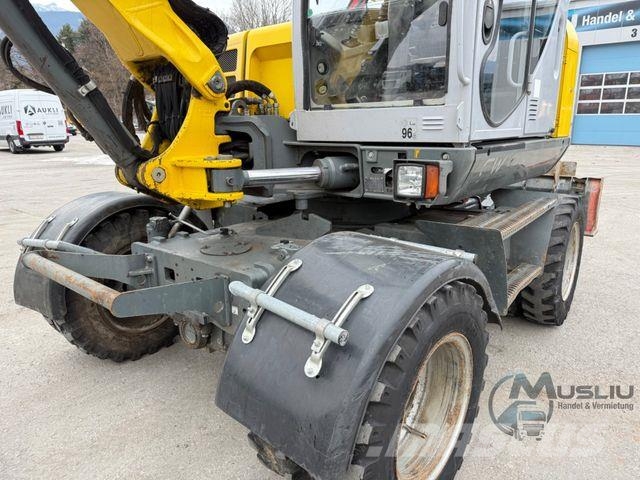 Wacker EW100 Powertilt 3X Löffeln Hammerleitung Mobilbagger