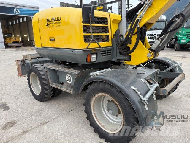 Wacker EW100 Powertilt 3X Löffeln Hammerleitung Mobilbagger
