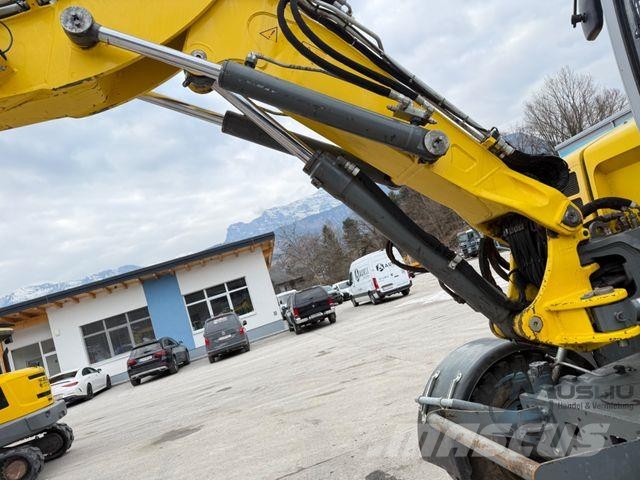 Wacker EW100 Powertilt 3X Löffeln Hammerleitung Mobilbagger