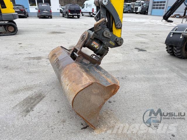 Wacker EW100 Powertilt 3X Löffeln Hammerleitung Mobilbagger