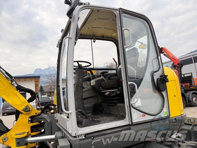 Wacker EW100 Powertilt 3X Löffeln Hammerleitung Mobilbagger