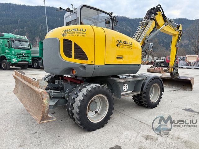 Wacker EW100 Powertilt 3X Löffeln Hammerleitung Mobilbagger