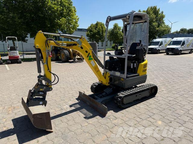 Wacker EZ 17e, Elektro, Bj 22, 286 BH, Tilt HS01, TL GL حفارات صغيرة أقل من 7 طن (حفارات صغيرة)