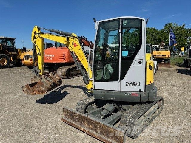 Wacker EZ 26, Hydr. S.W.S., 3x Löffel, Gummikette, TOP Minigrävare < 7t
