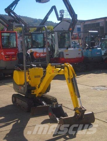 Wacker NEUSON 803 * 2x Löffel * * Verstellfahrwerk * Mini bagri <7t