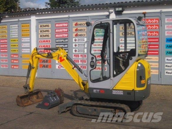 Wacker NEUSON ET 16 * 3x Löffel * Mini ekskavatori < 7 t