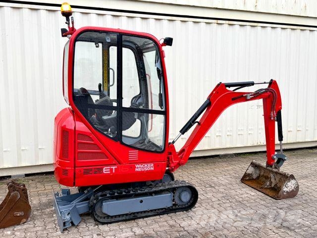 Wacker Neuson ET16 / 2018 BJ / 808 H / 2 x Löffel Minibagger < 7t