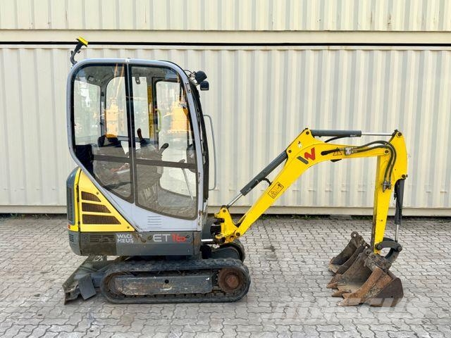 Wacker Neuson ET16 / 2019 BJ / 1.520 H / 3x Löffel Minigraafmachines < 7t