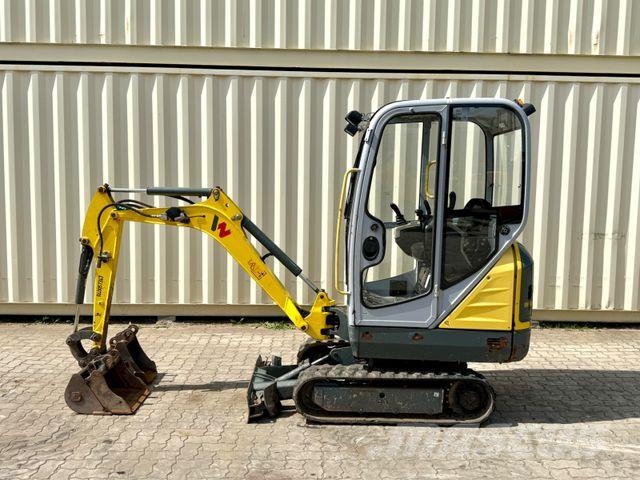 Wacker Neuson ET16 / 2019 BJ / 1.476 H / 3x Löffel Miniekskavaatorid < 7 t