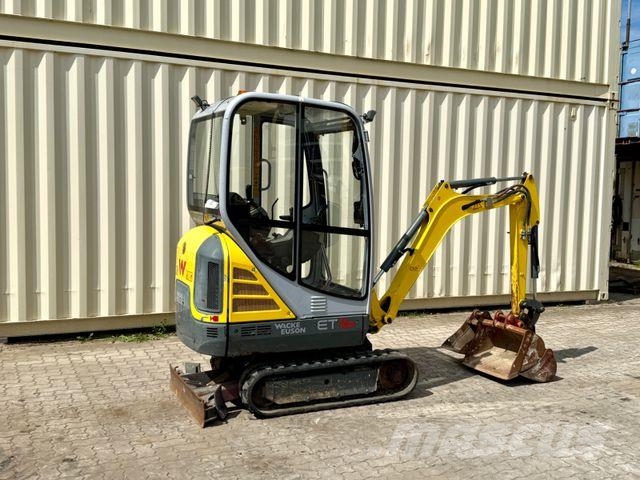 Wacker Neuson ET16 / 2021 BJ / 1.106 H / 3x Löffel Miniekskavaatorid < 7 t