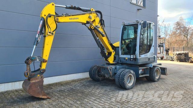 Wacker Neuson EW 65 - KLIMA - Lehnhoff HS03 حفارات بعجل