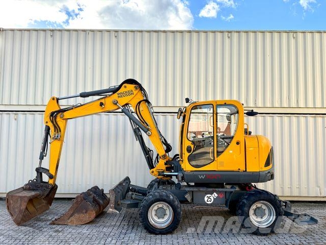 Wacker Neuson EW100 / 2016 BJ / 4.603 H / 3 x Löffel Bagri na kolesih