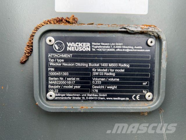 Wacker Neuson EZ53 MS03 Minigraafmachines < 7t