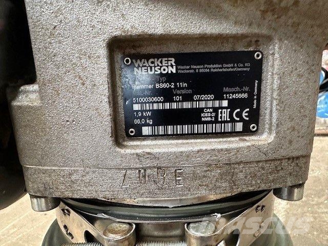 Wacker S60-2 11in, Grabenstampfer, Rüttler, 66kg Construction - Autres