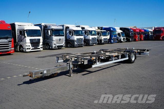 Wecon / TANDEM / BDF / 7,15 , 7,45 , 7,82 M / MEGA Причепи для перевезення контейнерів