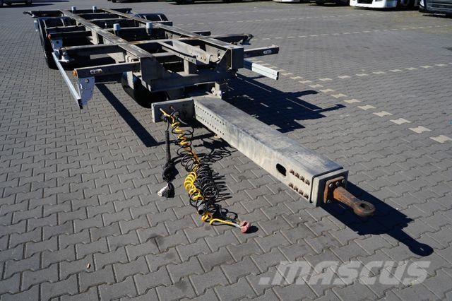 Wecon / TANDEM / BDF / 7,15 , 7,45 , 7,82 M / MEGA Причепи для перевезення контейнерів