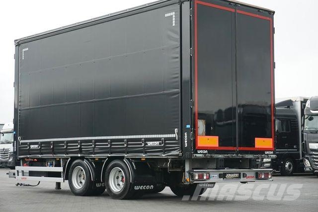 Wecon TANDEM / DŁ. 6,5 M / PRZEJAZDOWA / 16 PALET Тентовані причепи