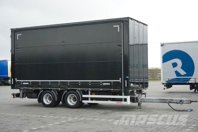 Wecon TANDEM / DŁ. 6,5 M / PRZEJAZDOWA / 16 PALET Тентовані причепи
